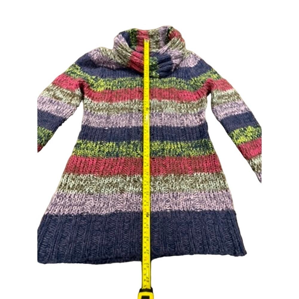 "NEW DIRECTION",Colorful, Size M , Soft‎ and Fuzzy ,MOHAIR?,Cowl Neck Sweater - Picture 7 of 9